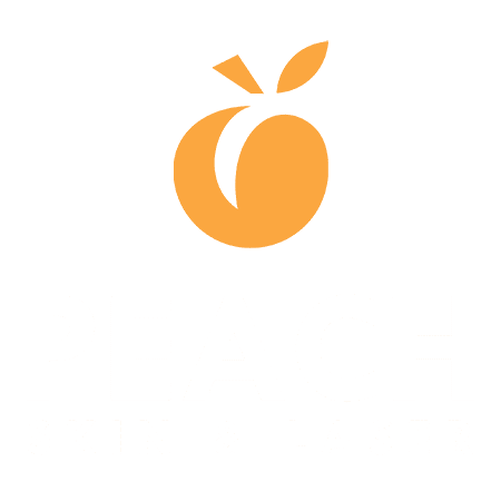 PEACH Logo Vertical White